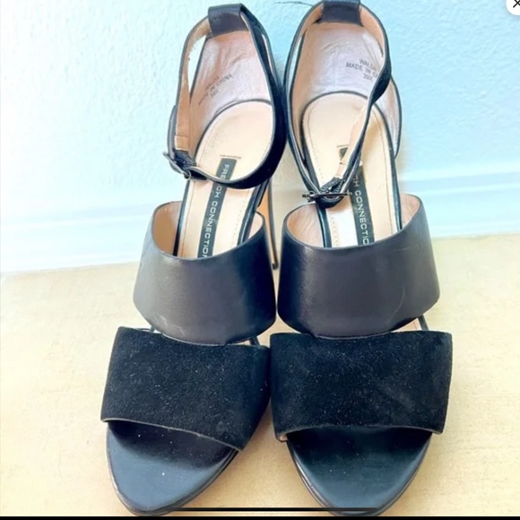 French Connection Walda Heels - Size 41 (Approx US 9.5/10)  👠 - Picture 2 of 6